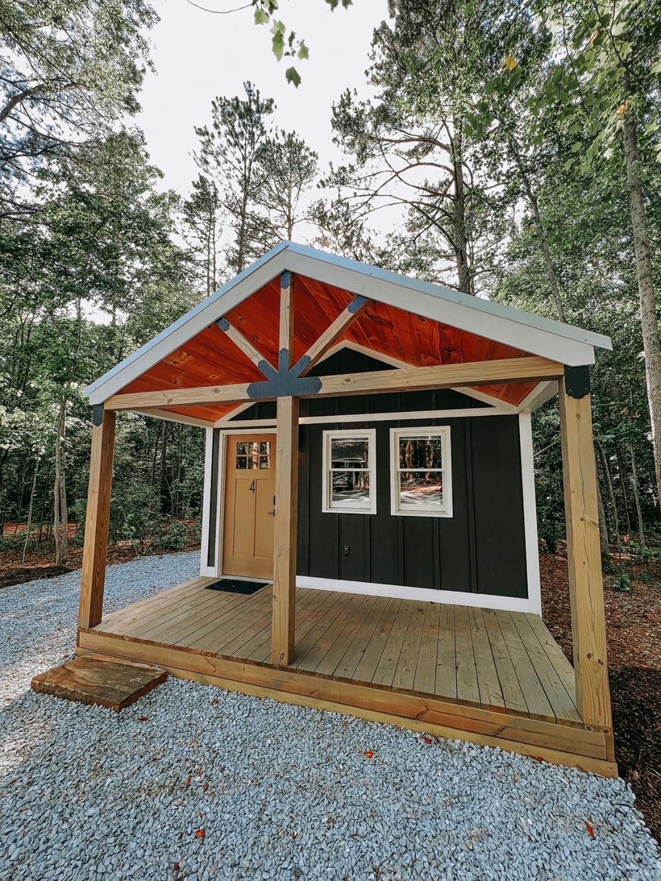 Cabin #4 Studio W Kitchenette Hartwell Exteriér fotografie